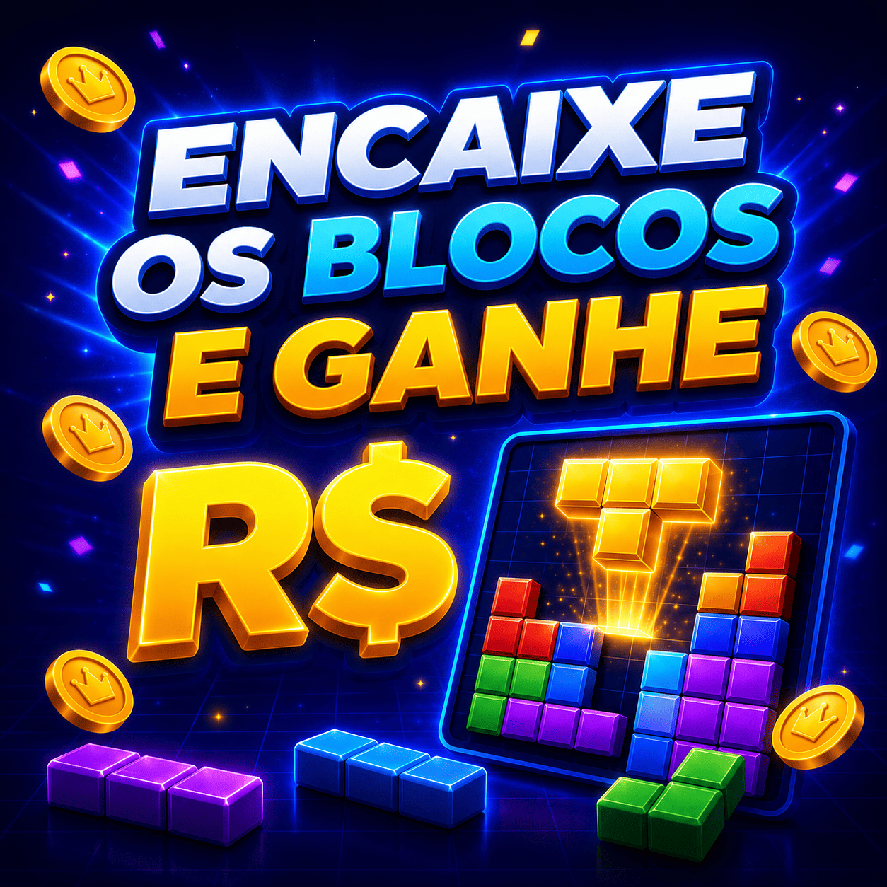 Jogo Encaixe os Blocos